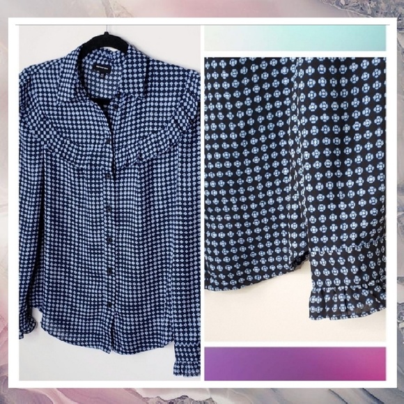 Who What Wear Tops - ❌SOLD❌Beautiful Blouse - Work to dinner. Size XS
